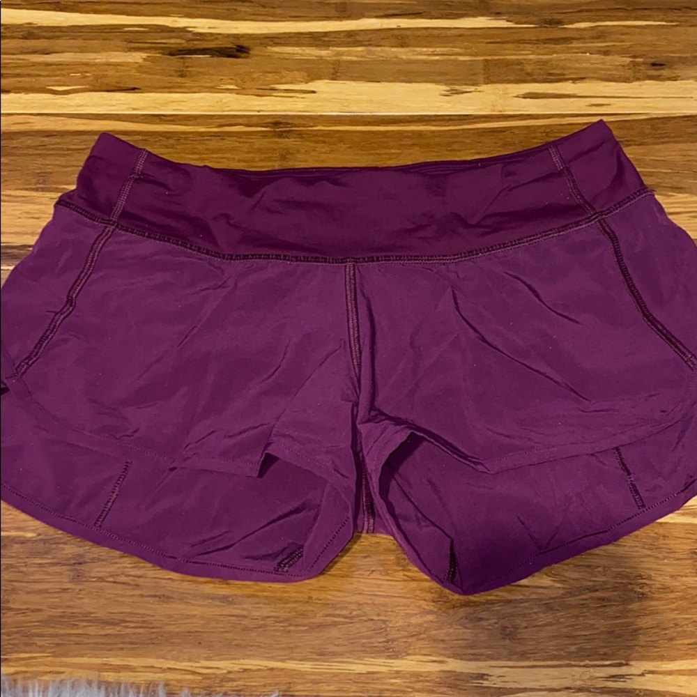Lululemon Speed Shorts